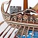CubicFun 3D Roman Ship Puzzle Small Sailboat Model Building Kits Toys, Roman Warship, 85 Pieces