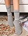 ADFOLF 6 Pairs Womens Wool Socks Thick Knit Warm Casual Wool Cozy Crew Winter Socks Christmas Gifts