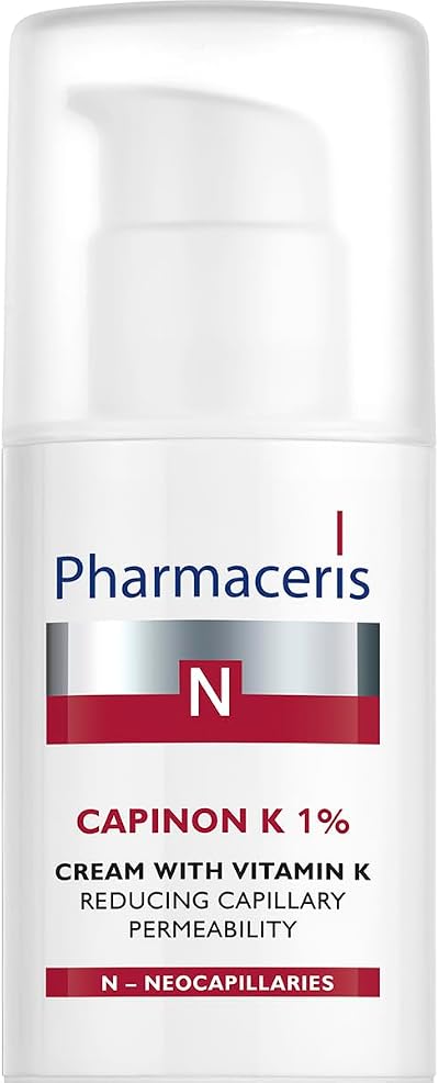 Pharmaceris N Capinon K 1% Vitamin K Cream 30ml Sensitive Skin Redness