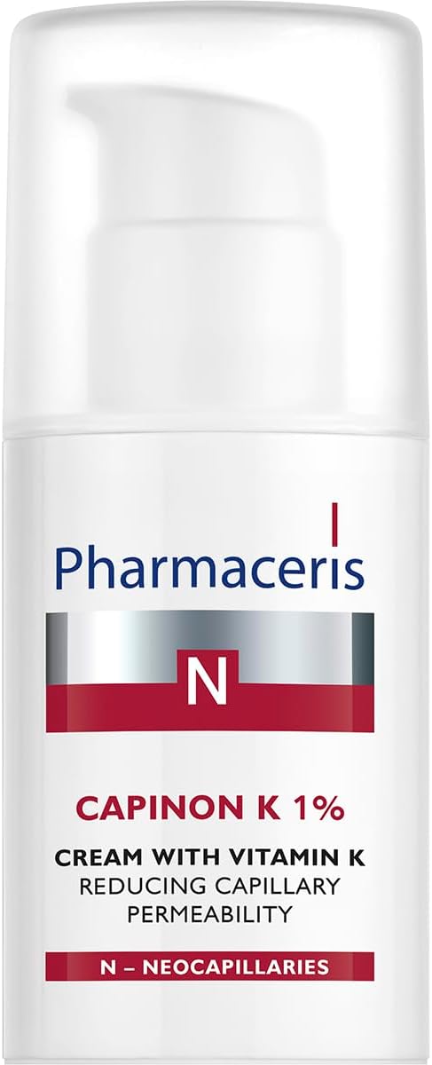 Pharmaceris N Capinon K 1% Vitamin K Cream 30ml Sensitive Skin Redness