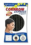 Vivica A Fox Hair Collection Cornrow Express Cap, Straight Back Type, 1B, Medium, 2 Ounce