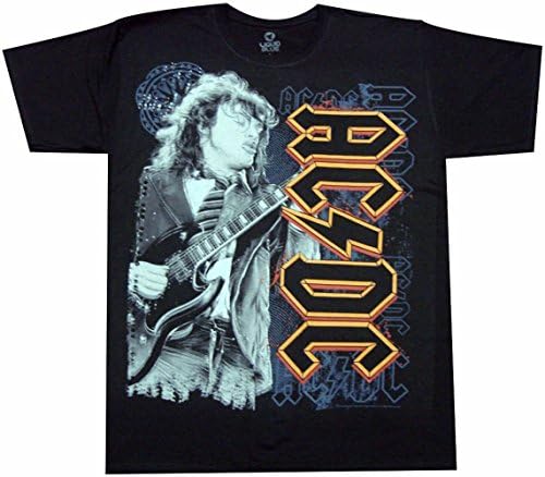 ACDC T-shirt Stiff Upper Lip (Large, Black)
