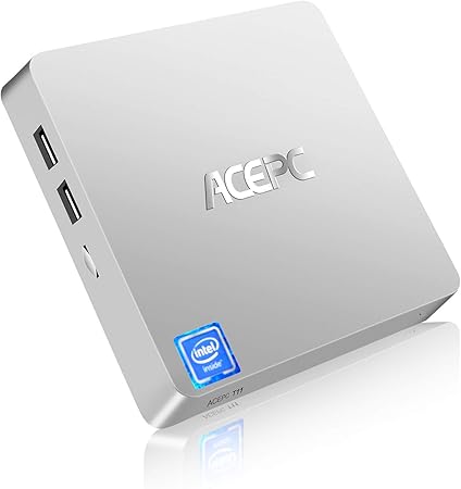 T11 mini PC with Intel Atom x5-Z8350 and 4GB RAM for compact setups