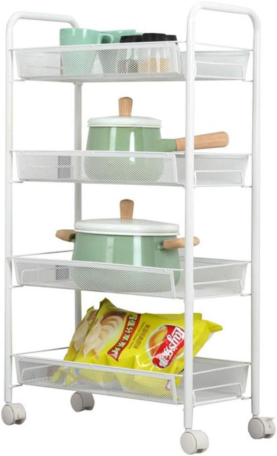 Cocina para guardar la carretilla Carro multifunción Utilidad de