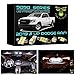 Fyre Flys 15 Piece 6000K White LED Interior Lights for 2019 & Up Dodge Ram 5050 Series SMD Package Kit and Install Tool