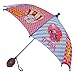 Shopkins Little Girl's Assorted Character Rainwear Umbrella Accessory, blue/pink, Age 3-7