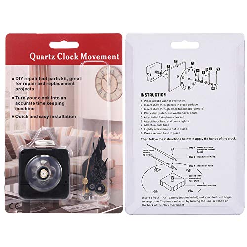 Clock Movement Mechanism Battery Operated DIY Repair Parts Replacement