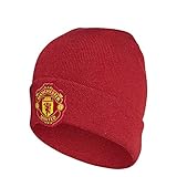 adidas Manchester United Men Beanie Woolie Home Logo Football Headwear