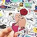 HYOUNINGF 103 Pcs Cute Stickers,Laptop and Water Bottle Decal Sticker Pack for Teens, Girls, Women Vinyl Stickers Waterproof