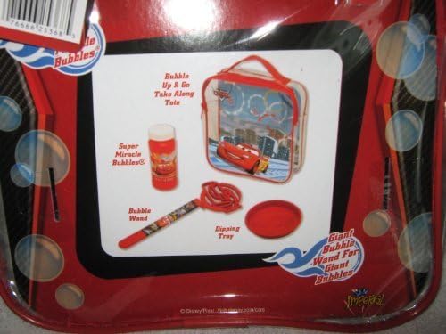Disney Pixar Cars Lightning McQueen Bubble Up N' Go Fun Pack