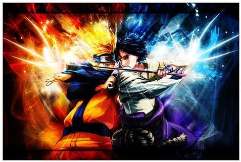 Poster Print Anime Naruto Poster Wall Stickers, Size: 22-Inch by 34-Inch