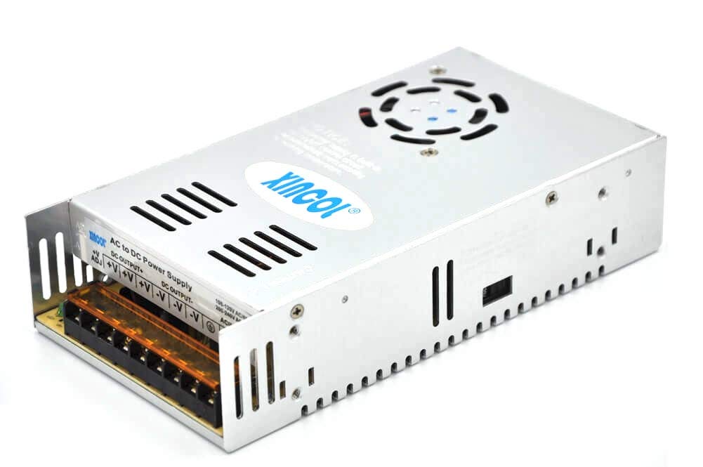 XINCOL AC110V/220V to DC5V 60A Universal Regulated Switching Power Supply 300W for Safety Surveillance, Camera, Computer Project etc