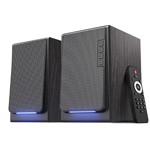 kstime マルチメディアスピーカー 66W RMS ハイパワー出力 スピーカー ハイレゾ級 再生 Bluetooth 5.3 ブラック