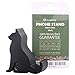 Plinrise Super Cute Phone Holder, Mini Cat Shaped Silica Gel Cellphone Stand, Animal Phone Mount for All Cellphone Free Your Hands (Black)