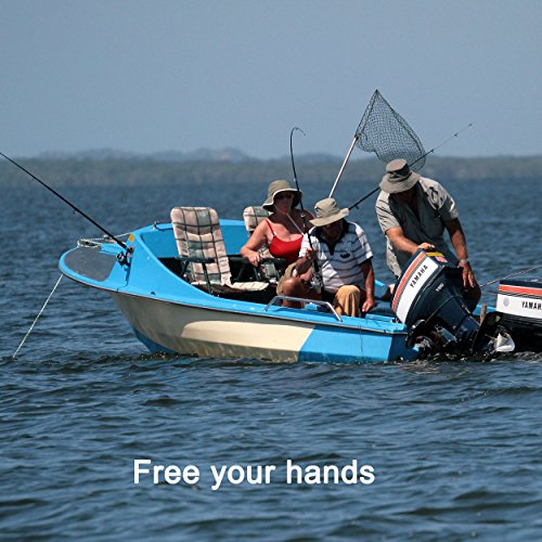 IZTOR-2-Pcs-Kayak-Deck-Fishing-Boat-Rod-Holders-and-Cap-CoverFishing-Tackle-Accessory-tool-8-34-inch-length