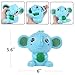 Aolige Jumbo Squishy Blue Elephant Kawaii Cream Scented Very Squishies Slow Rising Decompression Squeeze Toys