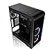 Thermaltake View 32 TG RGB 4 Tempered Glass Panels ATX Mid Tower Gaming Computer Case Chassis, 3 RGB Fan Pre-installed, One Button to RGB LED Illumination, Built-in RGB Switch Board, CA-1J2-00M1WN-00