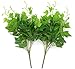 Bird Fiy Artificial Greenery Plastic English Ivy Leaves Fake Bouquet Simulation Greenery Bushes Indoor Outside Home Garden Office Verandah Wedding Décor 2PCS Artificial Plants