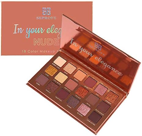 LEWWB 18 Colour Eye Shadow Palette Makeup Kit Set with high Quality No Stimulation,Waterproof Eye Shadow