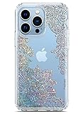 Coolwee Clear Glitter Compatible Apple iPhone 13