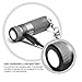 Mini Flashlight, NICRON Mini Rechargeable Waterproof Super Bright 200 lumens LED Flashlight Keychain Light