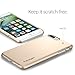 Spigen Thin Fit Designed for Apple iPhone 8 Plus Case (2017) / Designed for iPhone 7 Plus Case (2016) - Champagne Gold