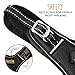 Mighty Paw Sport Harness 2.0 - Padded Canine Accessory - Adjustable Neck and Chest Straps - Enhanced Visibility with Reflective Stitching - Dog Padded Harness with Handle - Medium - Black