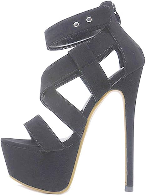 black summer pumps