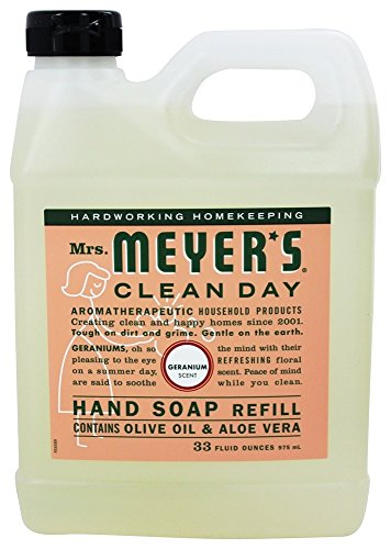 33 oz Liquid Hand Soap Refill Pouch with Geranium (Pack of 2)