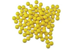 3Skull Paintball Rubber 100 Reusable Paintballs - Yellow