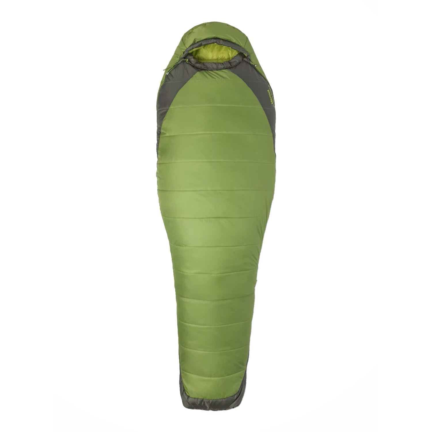 Marmot Women's Wm's Trestles Elite Eco 30, Womens Mummy sleeping bag, light and warm 3 seasons sleeping bag, Wheatgrass/Crocodile, LZ