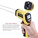 Goodes Non-contact Digital Laser IR Infrared Thermometer Temperature Gun -58℉ to 1202℉(-50℃ to 650℃) with Laser and LCD Backlit for Cooking Automotive Industrial