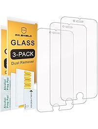 [3-Pack]-Mr Shield for iPhone 6/iPhone 6S [Tempered Glass] Screen Protector Lifetime Replacement Warranty
