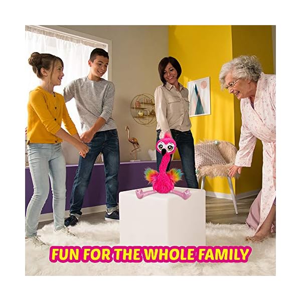 ZURU-PETS-ALIVE-9522-Frankie-The-Funky-Flamingo-Battery-Powered-Dancing-Robotic-Toy Pets Alive ZURU 9522 Frankie The Funky Flamingo Battery-Powered Dancing Robotic Toy