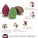 Makeup Sponge Blender - 3 Pack Beauty Sponges Latex Free Q SOFT Makeup Foundation Blending Smooth Flawless Make Up Sponge for Base Liquid, Concealer, BB Cream, Powder, Eyeshadow and Blush (3 Pack)