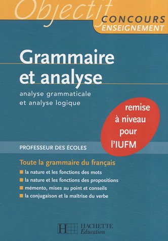 Grammaire et analyse
