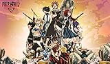 Japanese Anime Fairy Tail 01 Large Custom Mouse Pad