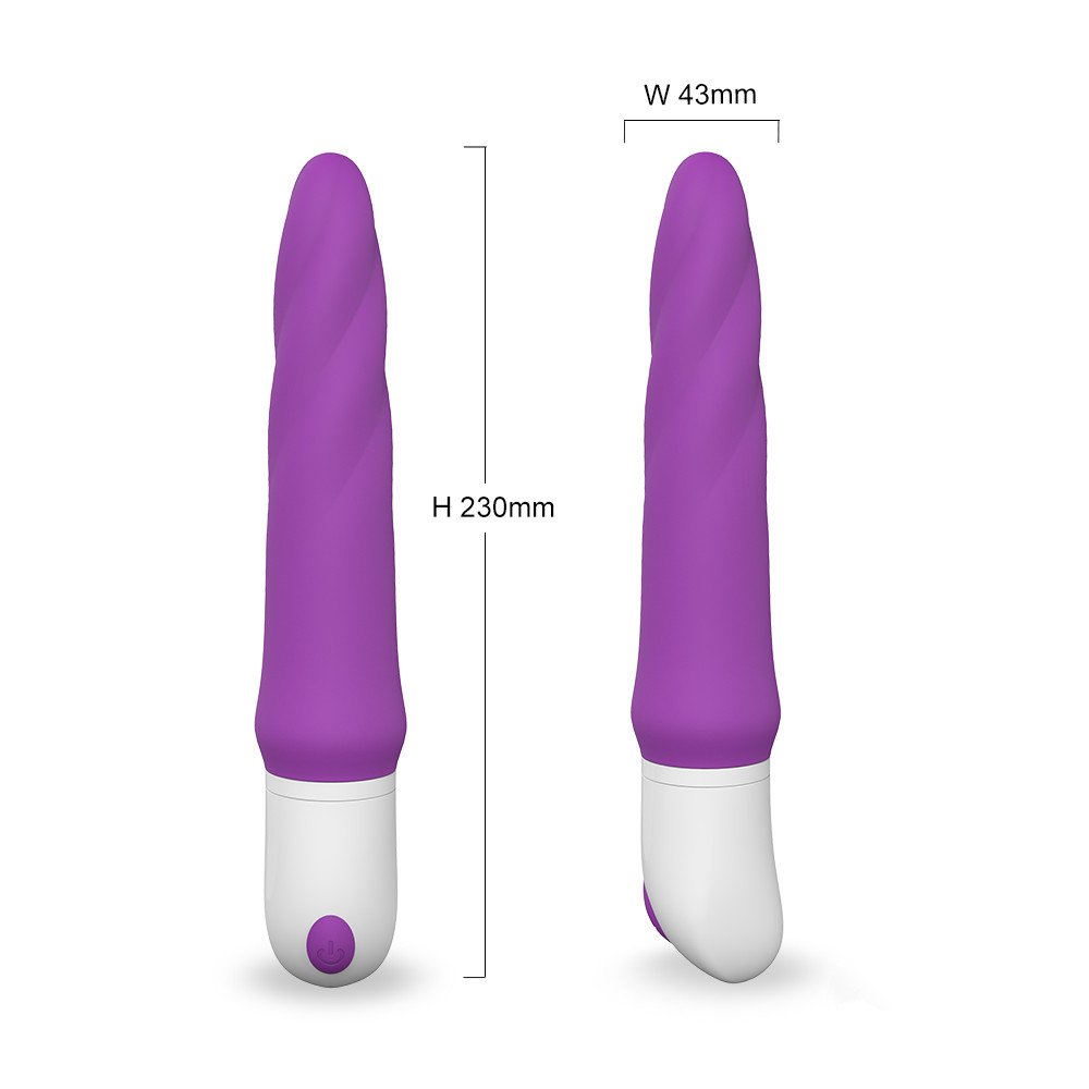 Aphrodite's silicone vibrator 6 inch Vagina Clitoris Vibrating Vibrator 7 Stimulation Modes G Spot Vibe - Quiet Adult Sex Toy for Women or Couples - Discreet Packaging