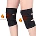 ZJchao Self-Heating Knee Support, 1 Pair Cold-Proof Adjustable Tourmaline Magnetic Pad Arthritis Brace Protective Belt with Basic Open Patella Stabilizer