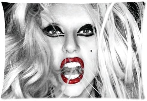 Lady Gaga Pillowcase Covers Standard Size 20*30 inches CC3667 by Best Seller Wen Pillow Covers