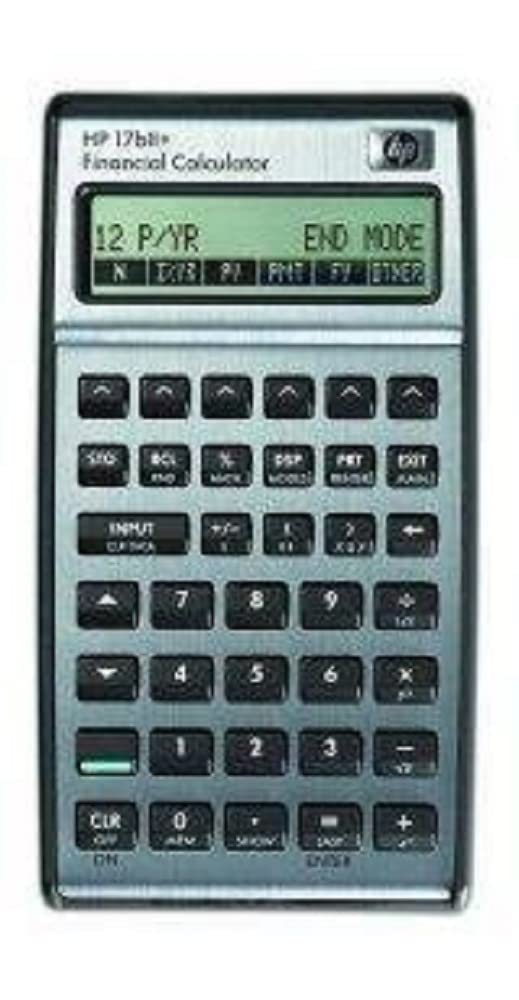 HP 17 BII+ Pocket Calculator