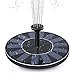 ADDTOP Solar Bird Bath Fountain Pump 1.4W Free Standing Solar Panel Kit Water Pump for Garden, Pond, Pool