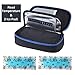 Parateck Oxford Fabric Medical Travel Cooler Bag Insulin Cooling Case with 2 Ice Packs for Diabetics Medication Cool (Black)