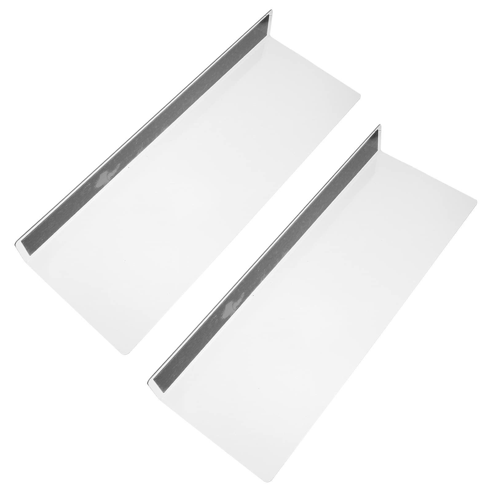 Balacoo Supermarket Shelf Organizer, Clear Acrylic Shelf Dividers for Closet, Commodity Shelf Clapboard Separator for Storage Organization for Store Home Kitchen (with magnet)