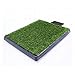 Synturfmats Indoor Pet Potty Patch Puppy Pee Training Pad, Deluxe 3 Pieces Dog Relief System with Drawer, Green, Medium with Drawer 20