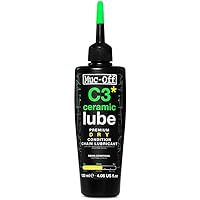 Muc-Off 872 C3 Dry Ceramic Lube, 120ml (En, Fr, ES, Green)