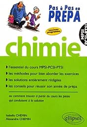 Chimie, MPSI-PCSI-PTSI