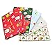 iNee Fabric Christmas Fat Quarters Fabric Bundles, Quilting Fabric for Sewing Crafting,18