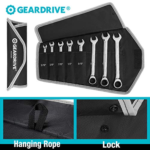 5 GEARDRIVE+Ratcheting+Combination+Vanadium+Carrying