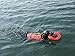 RUFFWEAR - Hydro Plane High-Floating, Soft Foam Disc Dog Toy, Red Currant
